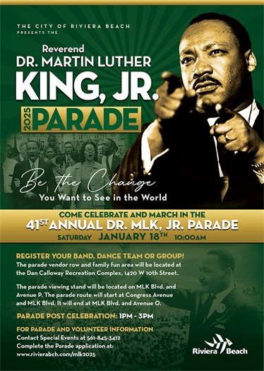 MLK Parade flyer