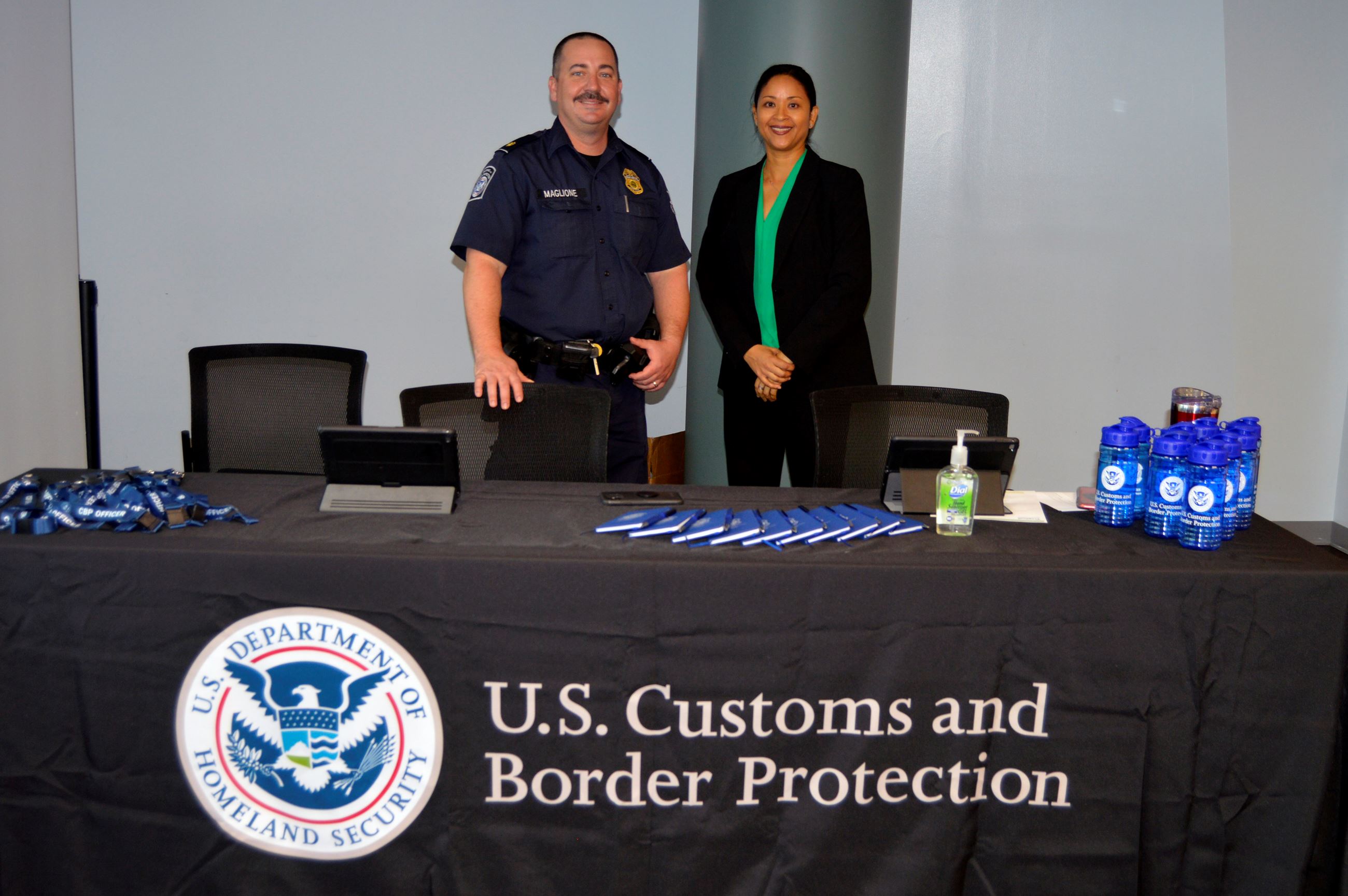 CBP booth