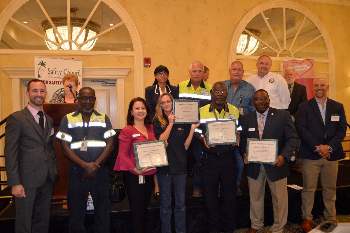 Port team at Safety Council Awards 