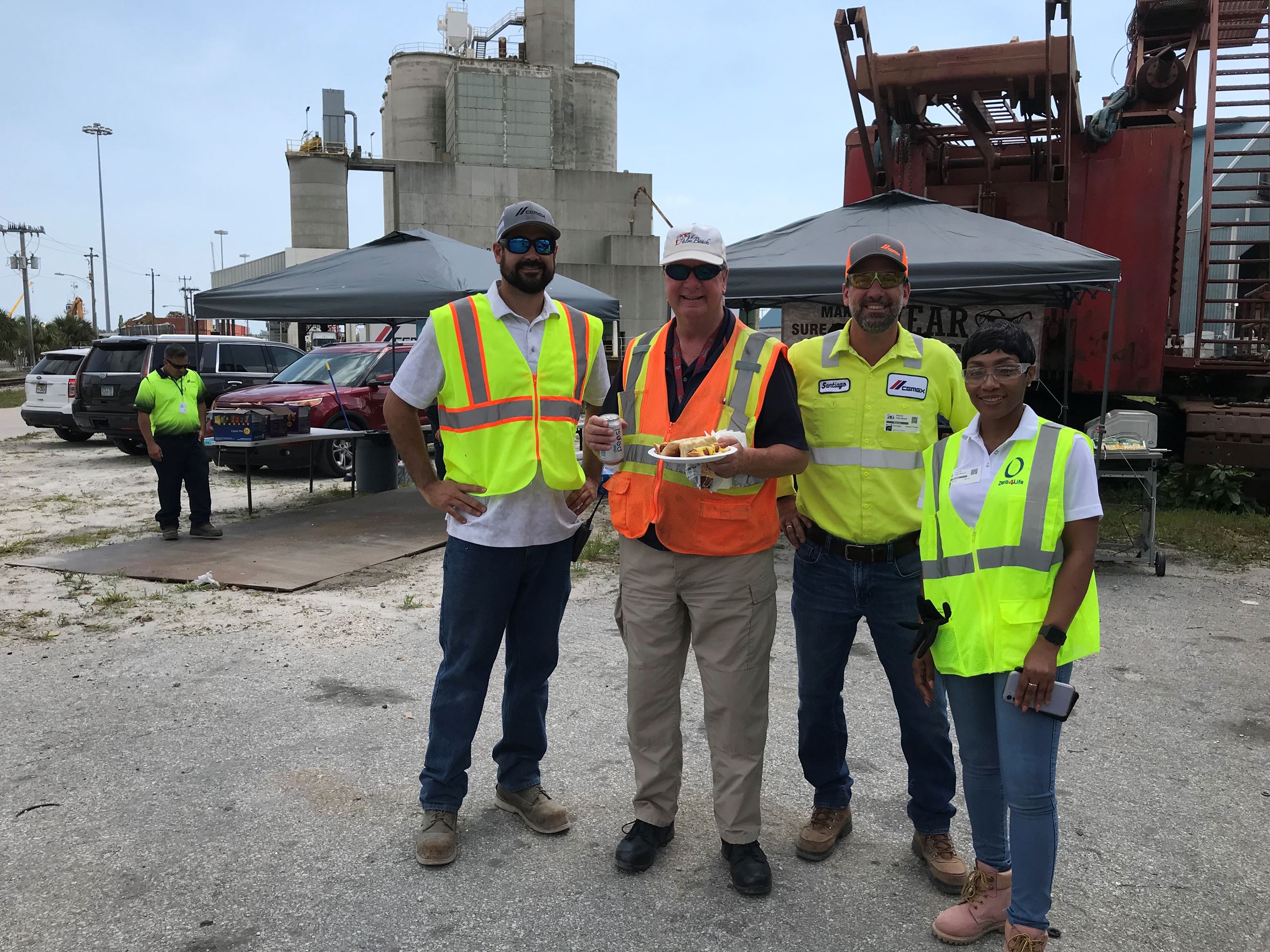 CEMEX team and Special Projects Manager Aaron Hoffman 