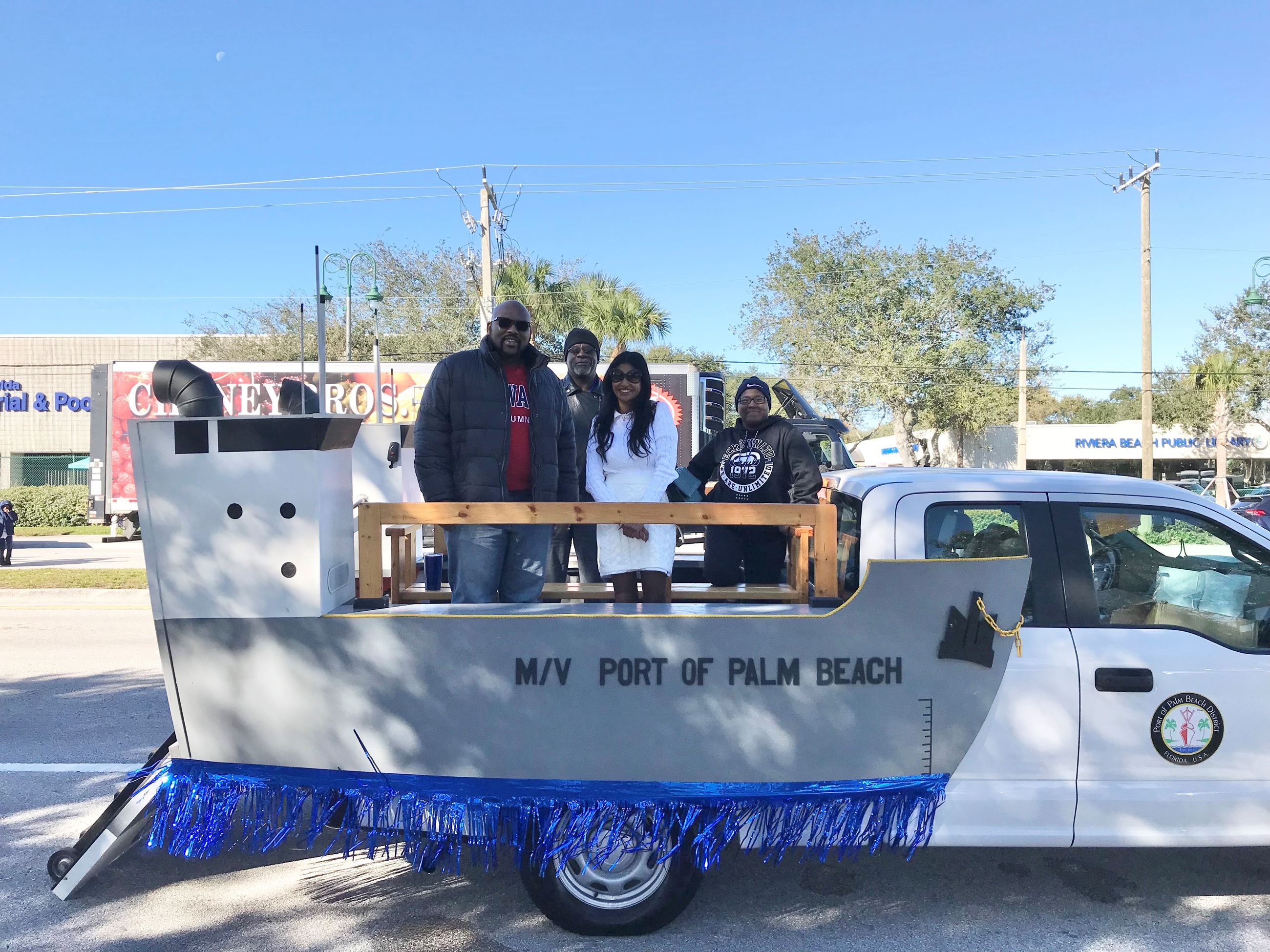 Port Commissioners and employees Lawrence Kelly and Stephanie King